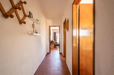 a hallway of a house with a hallway at BeGuest Albufeira Visconde Apartment in Albufeira