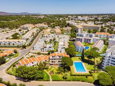 an illustration of a map of algarve at BnBird Exclusive Oasis in Vilamoura in Quarteira