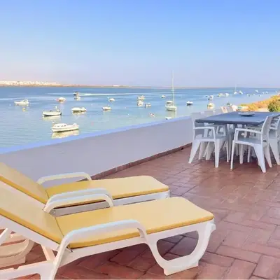 Beach House on Faro Island with a Dreamy Terrace and 7 Beds for the Perfect Escape