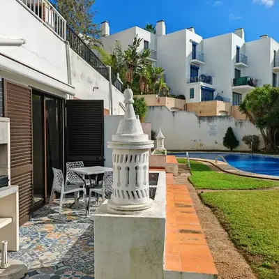 Apartamento Páteo - piscina