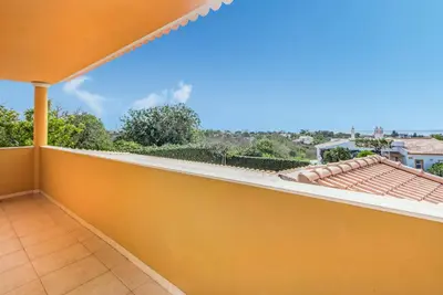 a view from the balcony of a house at Villa Godinho in Albufeira