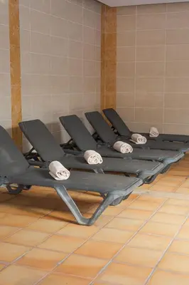 a row of chairs lined up in a room at The Residences Vilamoura in Vilamoura