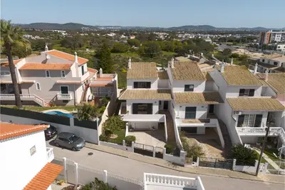 an aerial view of a house at Vila Branca - V3 by HD PROPERTIES in Quarteira