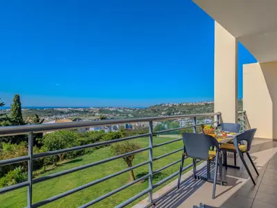 a bathroom with a sink and a toilet and a tub at Apartment Vista Mar by Interhome in Albufeira