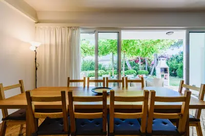 a living room with couches and a tv at Villa 715 - our Albufeira holiday retreat in Albufeira