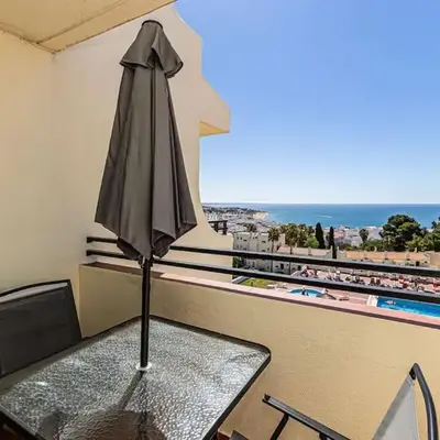 Studio avec vue mer et piscine Algarve Portugal