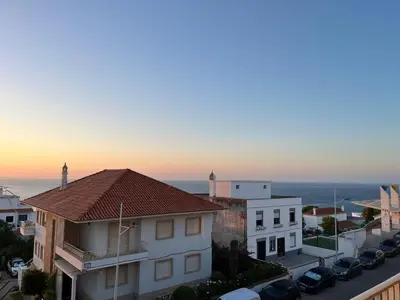 a view of the ocean from a building at TAC - Cerro Belo in Albufeira