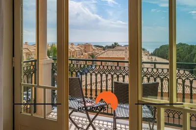 a view from a window of a balcony at #271 T2 Bicos Flat U by Home Holidays in Albufeira