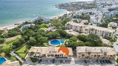 an aerial view of a home holidays resort and the ocean at #273 T2 Bicos Flat M by Home Holidays in Albufeira