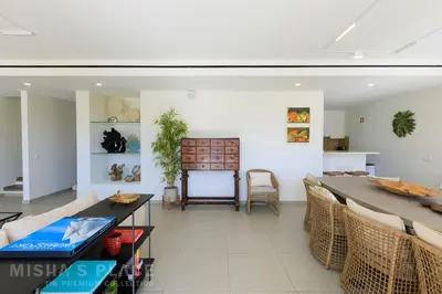 an aerial view of a villa with a swimming pool at Villa Alba - Albufeira Premium by Misha's Place in Albufeira