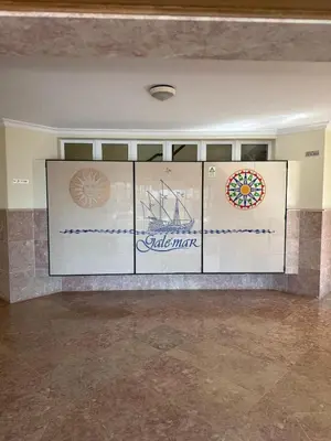 a room with a wall with signs on it at Galé Mar By Albufeira Rental in Albufeira