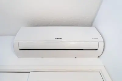 a white printer sitting on top of a ceiling at NEW! Perfect Studio with Swimming Pool in Albufeira