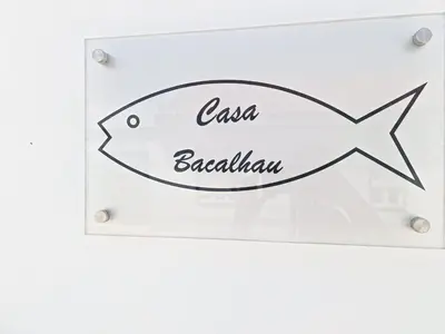 a sign with a fish with the words casa baseball at Casa Bacalhau - Tunes - Jacuzzi - BY BEDZY in Tunes