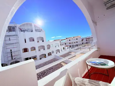 a view from the balcony of a building at Casita 9 in Albufeira