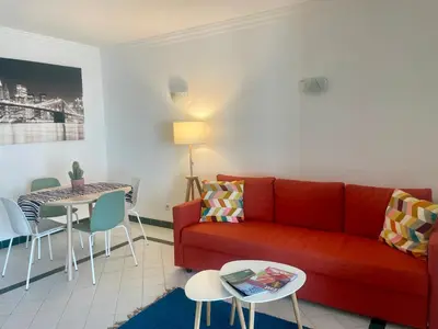 a dining room with a table and chairs at Casa Sérénity By Calyferias in Guia