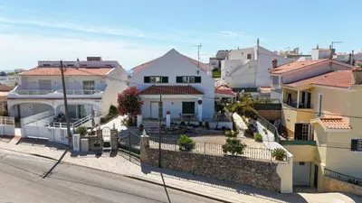 a group of houses on the side of a street at Vivenda Lemos D in Albufeira