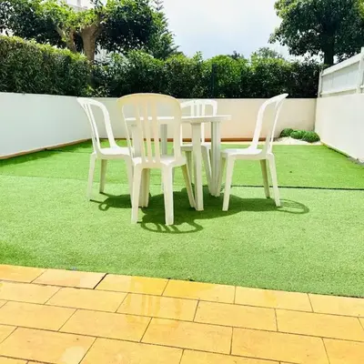 Apartamento gourmet com quintal