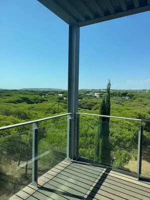 a view from the balcony of a house at Sundown Pines Vilamoura in Quarteira