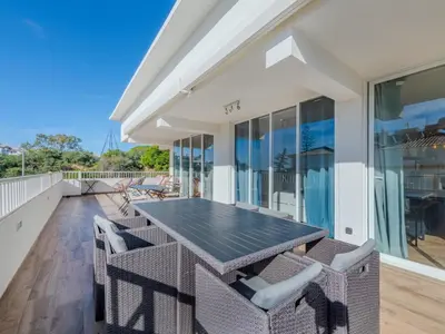 a kitchen with a sink and a counter top at Apartment Viva One - Vip Properties by Interhome in Albufeira