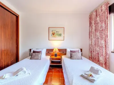a room with a mirror and a hallway at Apartment Lima - Sunny Way by Interhome in Albufeira
