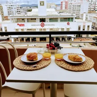 Apartamento T2 Moderno no Centro de Faro - ML - Market Tower