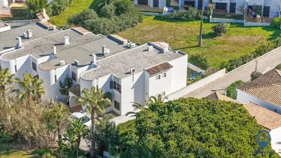 an aerial view of a white house at Balaia Mar 63A by MTPhomes in Albufeira