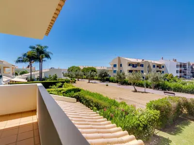 a view from the balcony of a building at Apartamento Mélias, 2 quartos e piscina, Vilamoura in Vilamoura