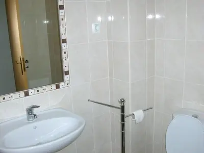 a bathroom with a sink and a toilet at Iconic Apartment with 2 Bedrooms in Albufeira
