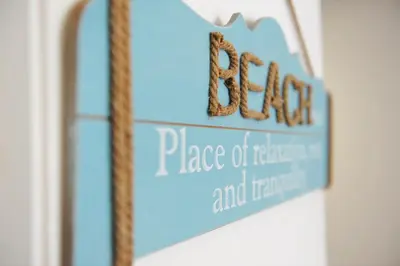 a sign for a place of residence and interest at 3 Villas - Praia da Falesia in Albufeira