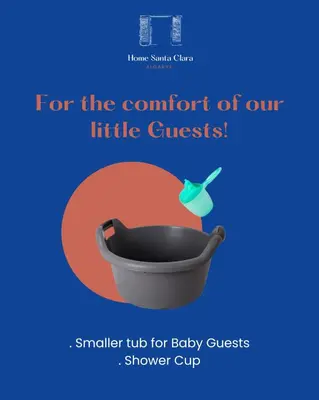 a mortar and pestler tub for baby cubes shower cup at Home Santa Clara in Albufeira