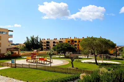 a park with a playground and a playground at Terraços de Vilamoura 55- Clever Details in Vilamoura