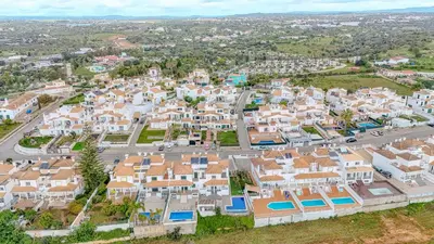 an aerial view of a residential suburb at Villa Monica - POOL HEATED - By Algarkasa in Albufeira