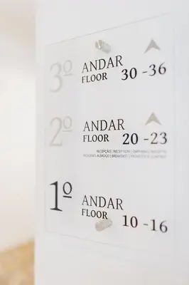 a calendar with the numbers andar floor at Vila Channa - Adults Only in Albufeira