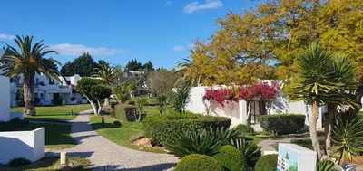 a view of the villas from the garden at Apt P209 situé au sein de Balaia Golf Village in Albufeira