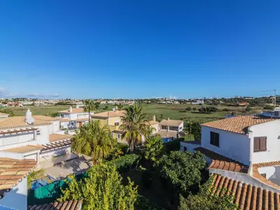 an aerial view of a villa with trees and buildings at Villa Arribas Villa by Interhome in Patroves