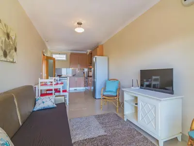 a bedroom with a bed and a balcony at Apartment Monte da Eira by Interhome in Brejos