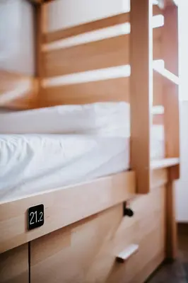 a pair of bunk beds in a room at DREAMS HOUSE in Faro