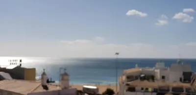 a view of the ocean from the roof of a building at Varandas do Mar by Sunny Deluxe in Albufeira