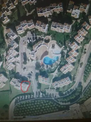 a map of a resort with a swimming pool at Apartamentos Sao Rafael, 80b in Albufeira