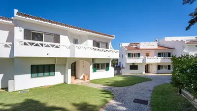 a view of a house with a driveway at Sienna in Vale do Lobo