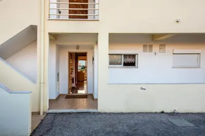 a view of the entrance to a house at Apt Galé Garden AA by Algarve Villa Holidays in Albufeira