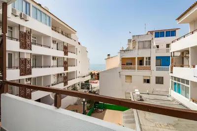 a view from the balcony of a building at Casa da Praia dos Pescadores in Albufeira