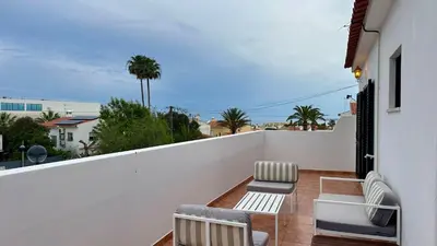 a balcony with chairs and a view of the ocean at Lili by Check-in Portugal in Sesmarias