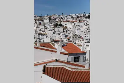 a view of a city with white buildings at AL-Dream Oura Estrela Apartments - CC in Albufeira