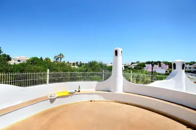 a skateboard park with a skateboard ramp at Villa Medeira by Villa Plus in Albufeira