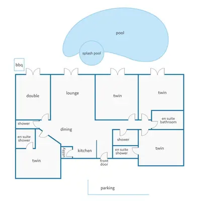a block diagram of a cloud at Villa Bolina by Villa Plus in Albufeira