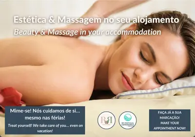 a poster of a woman sleeping on a bed at ELLE Design Villa by OCvillas - Private Heated Pool and Jacuzzi in Albufeira