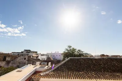a view from the roof of a building at GrowIN Digital Nomads in Faro