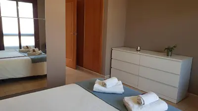 a bathroom with a sink and a toilet and a mirror at Algarve Paraíso / Golf Vila Sól in Quarteira