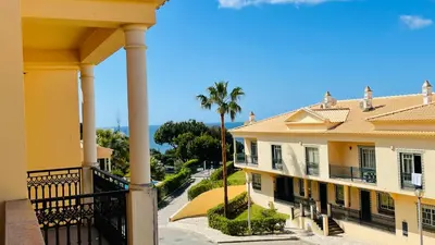 a view from the balcony of a building at Bicos 303 by Check-in Portugal in Albufeira